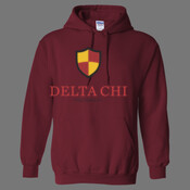 Delta Chi Vertical Logo Hoodie